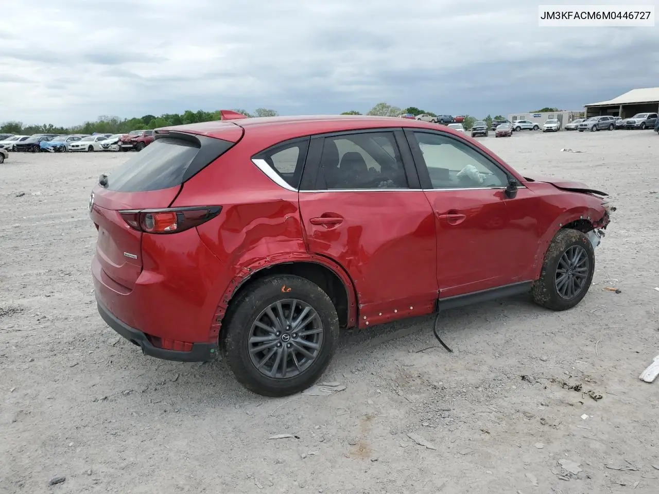 2021 Mazda Cx-5 Touring VIN: JM3KFACM6M0446727 Lot: 53952165