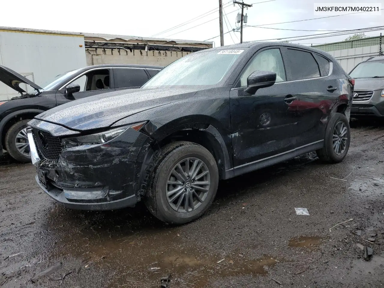 2021 Mazda Cx-5 Touring VIN: JM3KFBCM7M0402211 Lot: 56118045