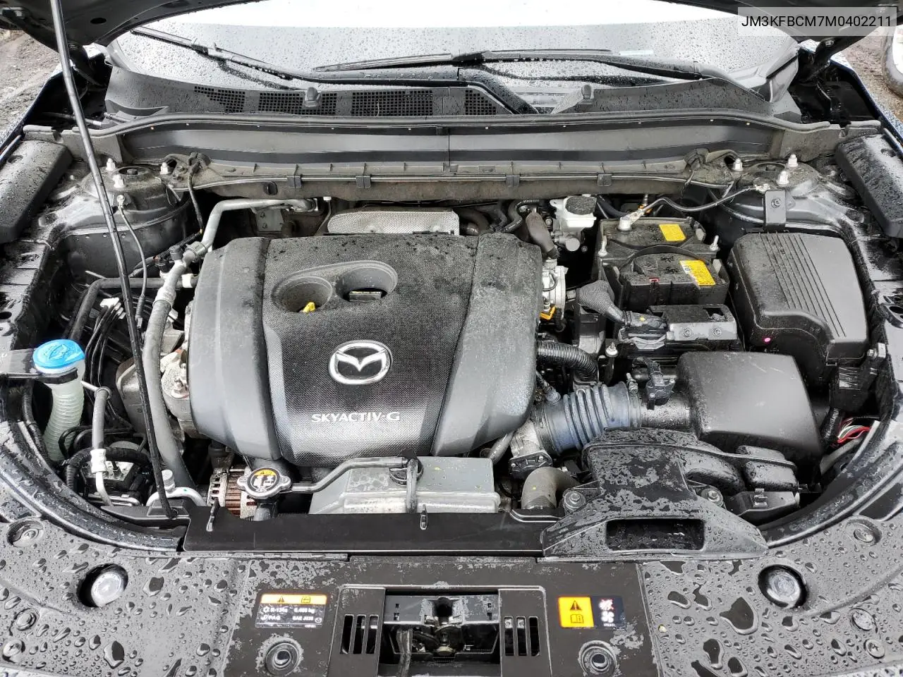 2021 Mazda Cx-5 Touring VIN: JM3KFBCM7M0402211 Lot: 56118045