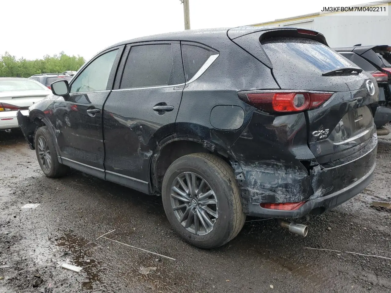 2021 Mazda Cx-5 Touring VIN: JM3KFBCM7M0402211 Lot: 56118045