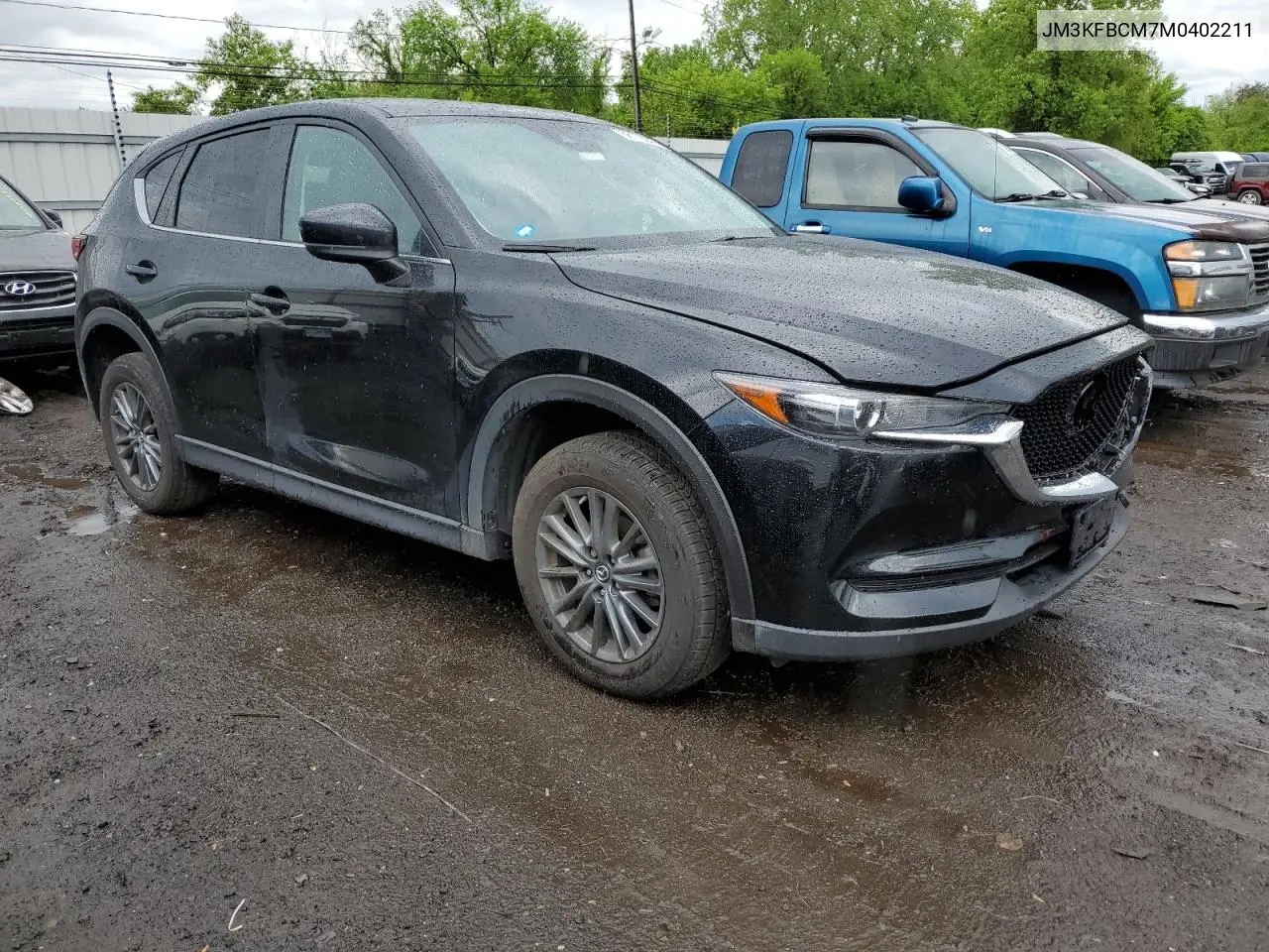2021 Mazda Cx-5 Touring VIN: JM3KFBCM7M0402211 Lot: 56118045