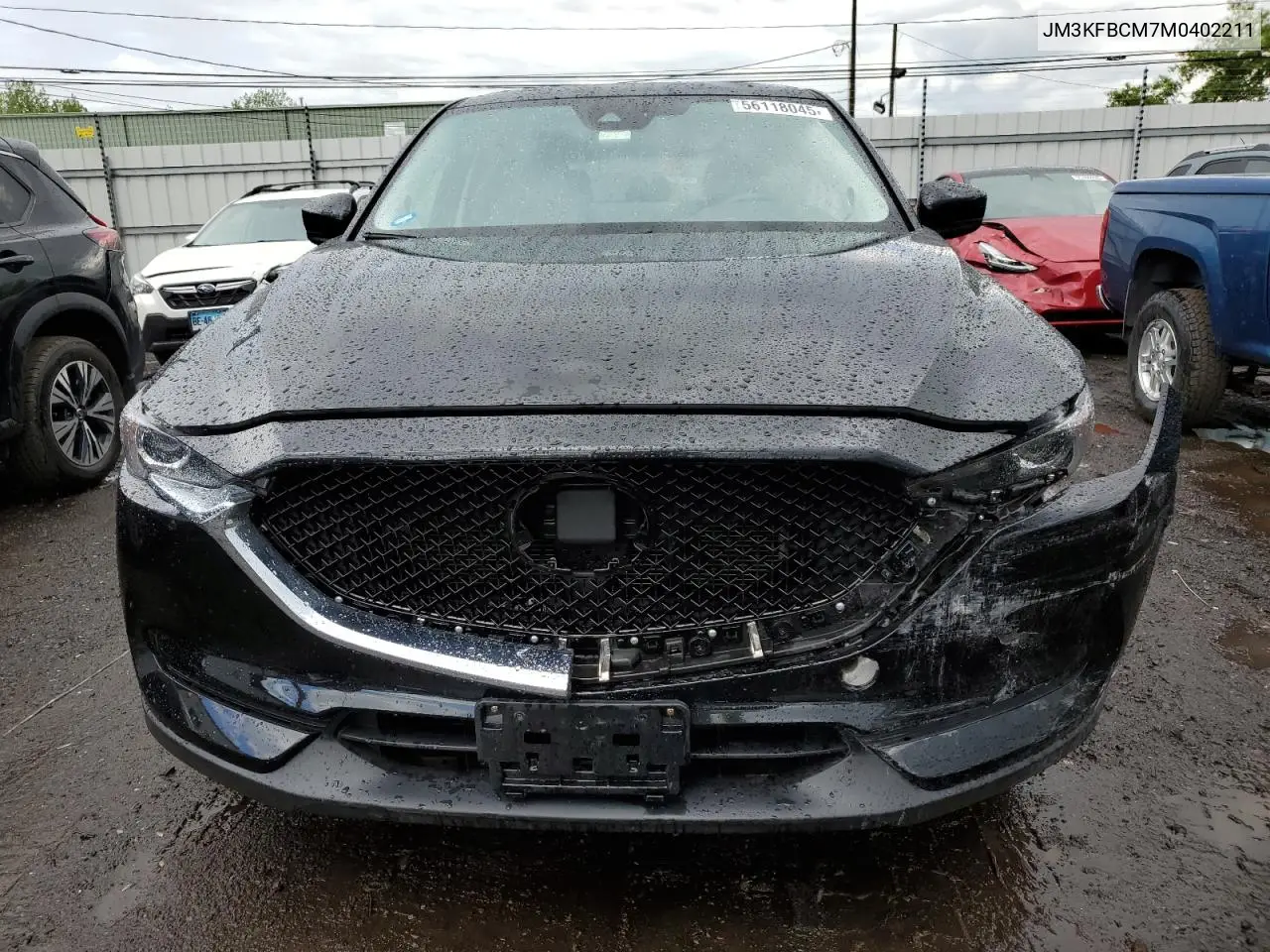 2021 Mazda Cx-5 Touring VIN: JM3KFBCM7M0402211 Lot: 56118045