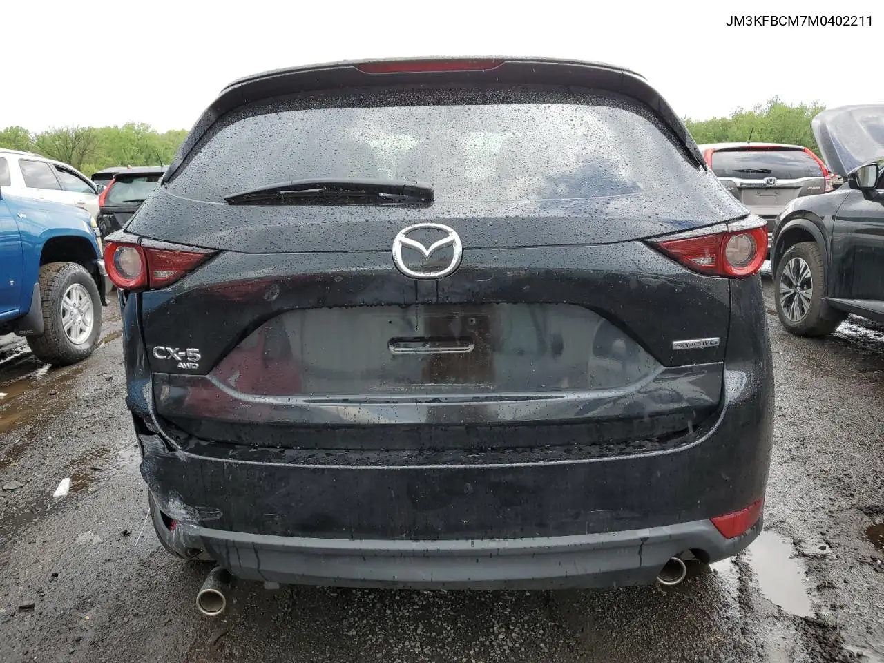 2021 Mazda Cx-5 Touring VIN: JM3KFBCM7M0402211 Lot: 56118045