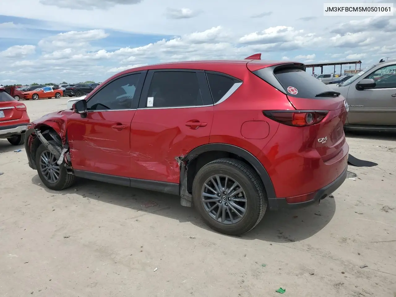 2021 Mazda Cx-5 Touring VIN: JM3KFBCM5M0501061 Lot: 56131785