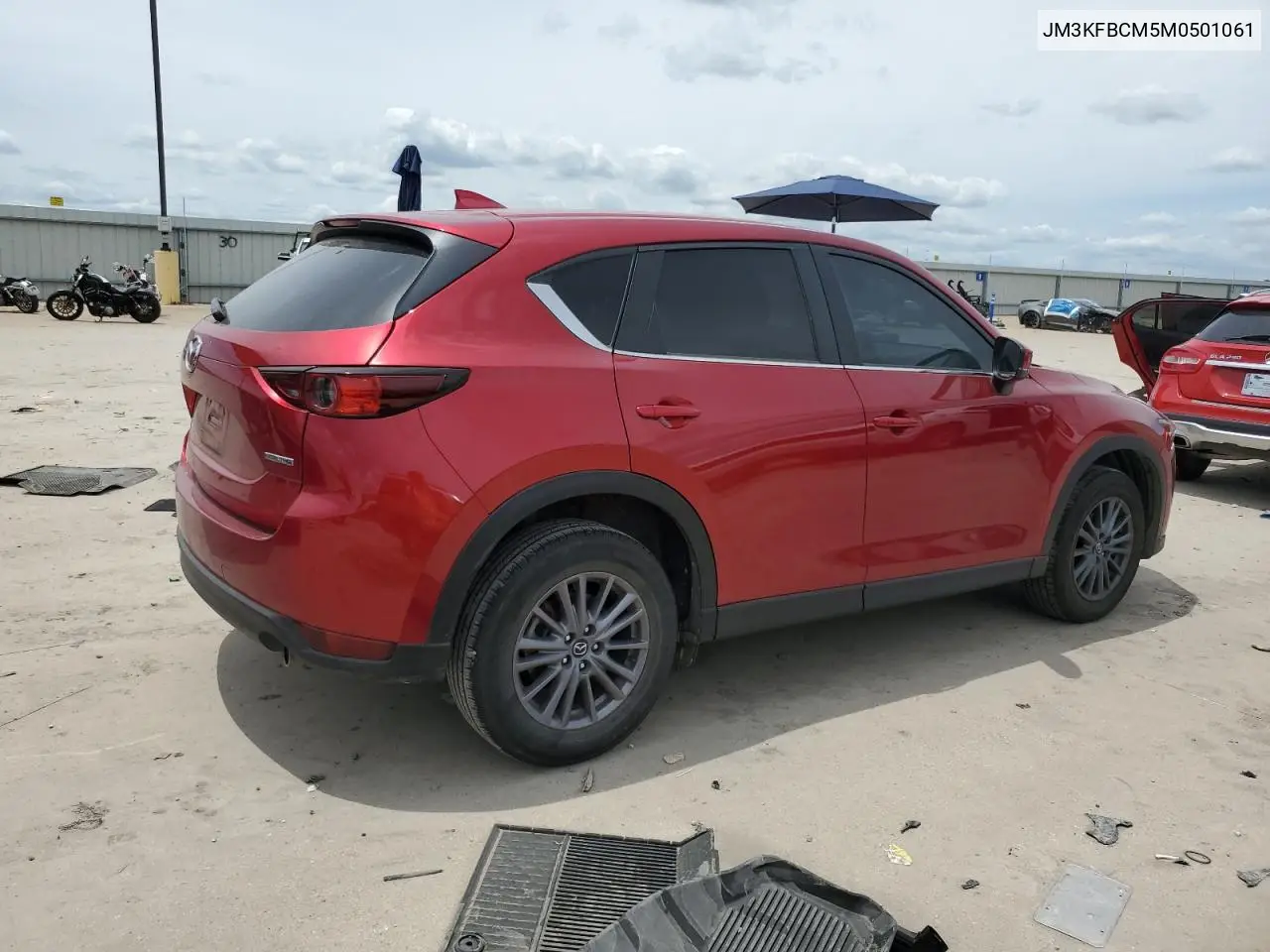 2021 Mazda Cx-5 Touring VIN: JM3KFBCM5M0501061 Lot: 56131785