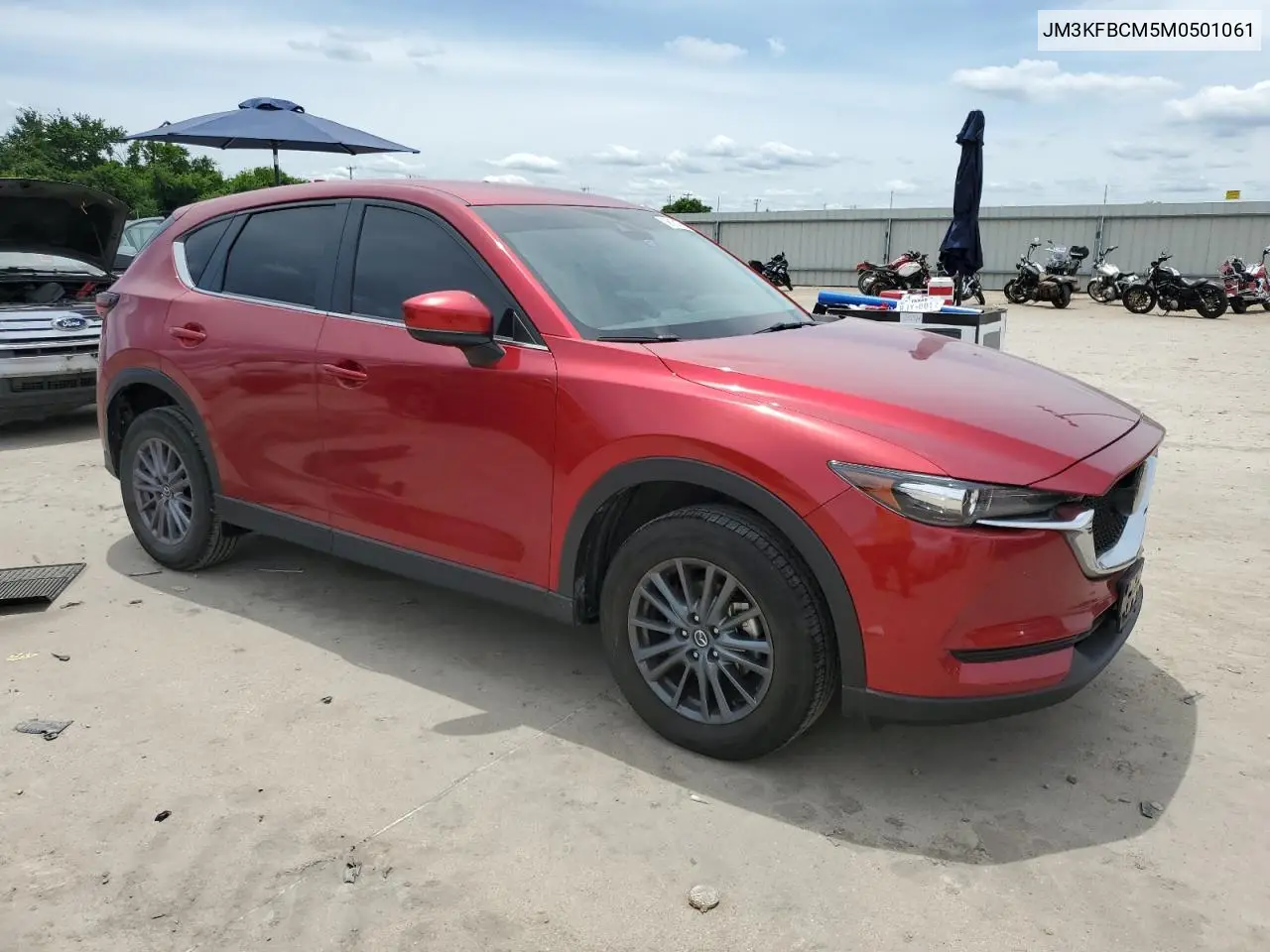 2021 Mazda Cx-5 Touring VIN: JM3KFBCM5M0501061 Lot: 56131785