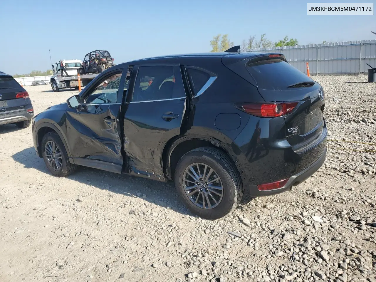 2021 Mazda Cx-5 Touring VIN: JM3KFBCM5M0471172 Lot: 56646065