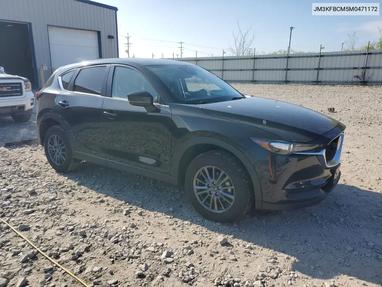 2021 Mazda Cx-5 Touring VIN: JM3KFBCM5M0471172 Lot: 56646065