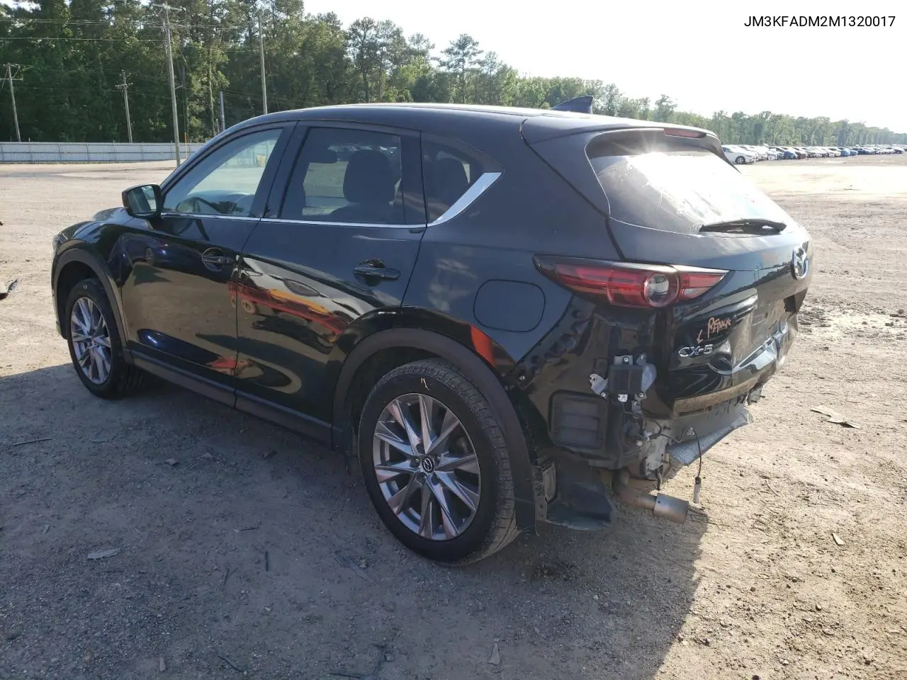 2021 Mazda Cx-5 Grand Touring VIN: JM3KFADM2M1320017 Lot: 56702235
