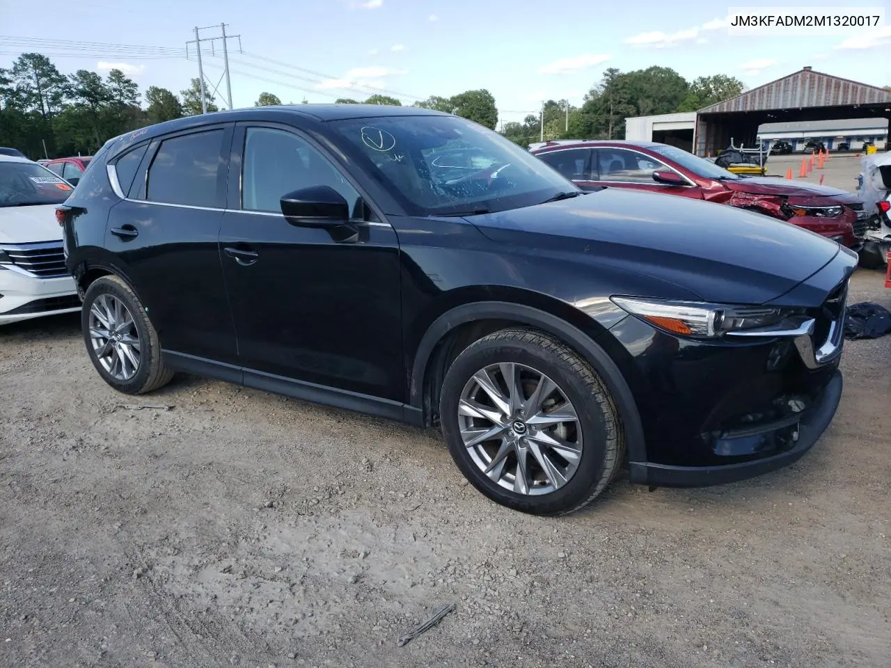 2021 Mazda Cx-5 Grand Touring VIN: JM3KFADM2M1320017 Lot: 56702235