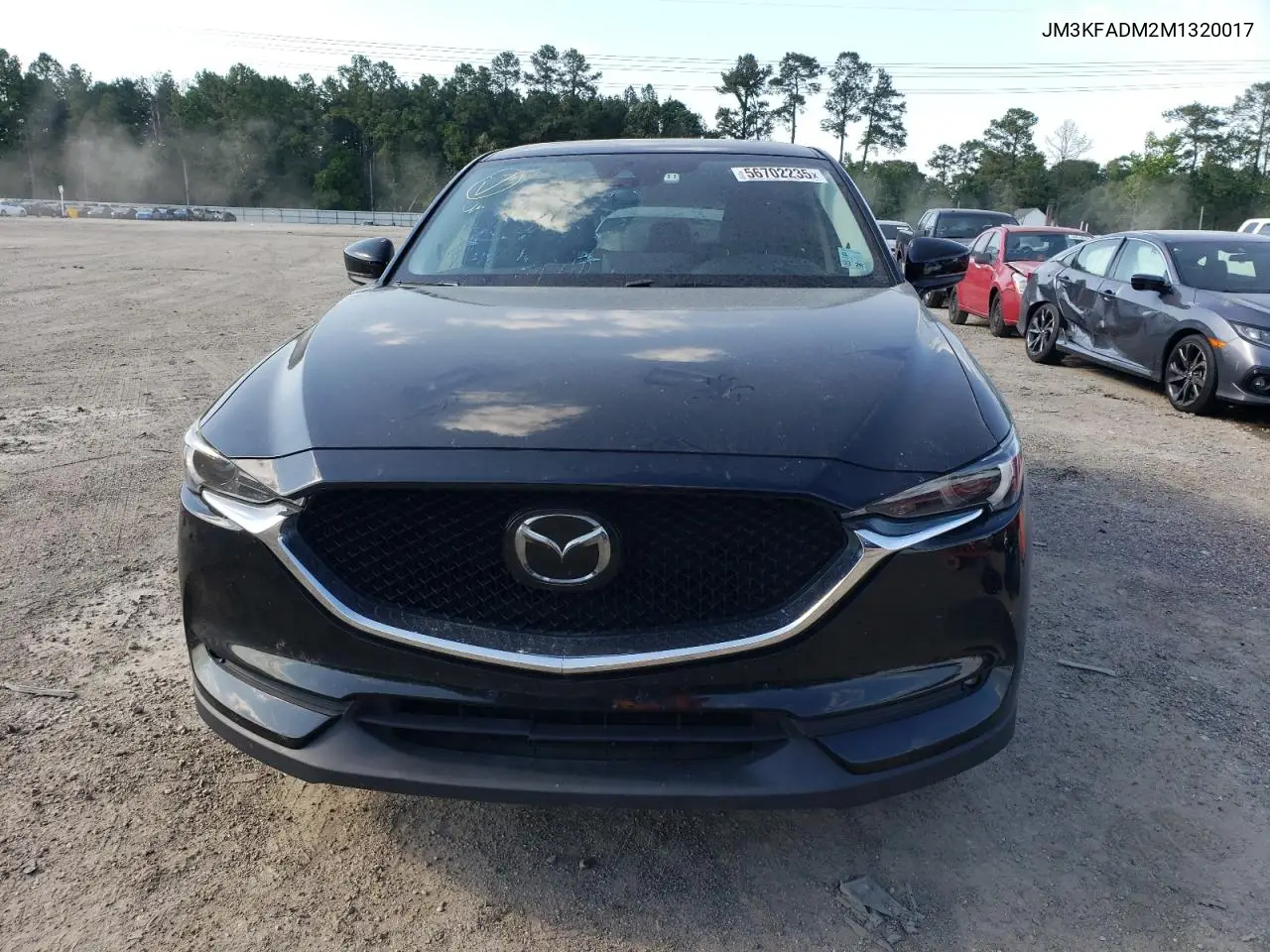 2021 Mazda Cx-5 Grand Touring VIN: JM3KFADM2M1320017 Lot: 56702235
