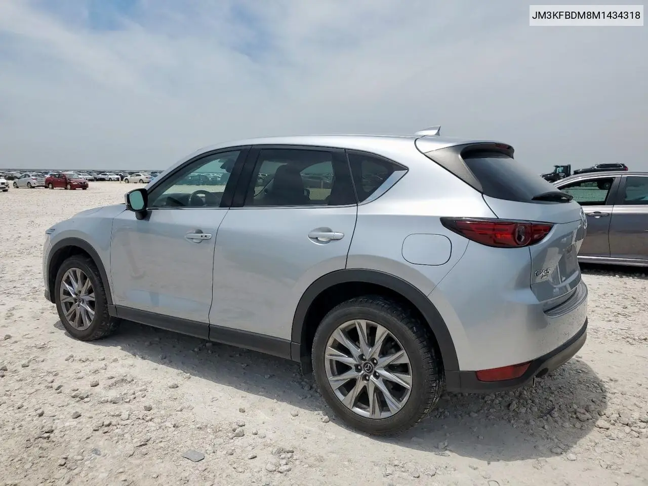 2021 Mazda Cx-5 Grand Touring VIN: JM3KFBDM8M1434318 Lot: 56742345