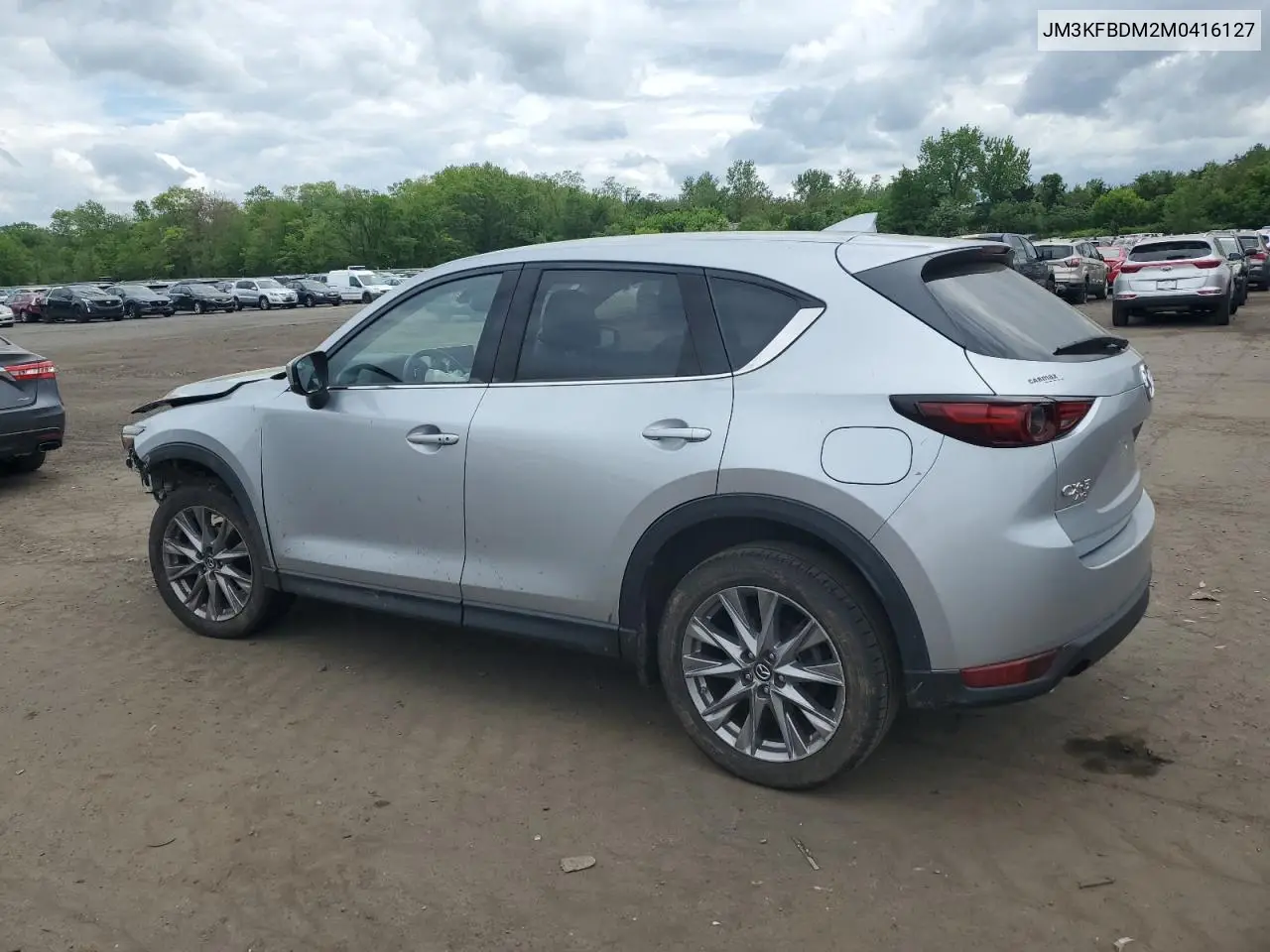 2021 Mazda Cx-5 Grand Touring VIN: JM3KFBDM2M0416127 Lot: 56765695