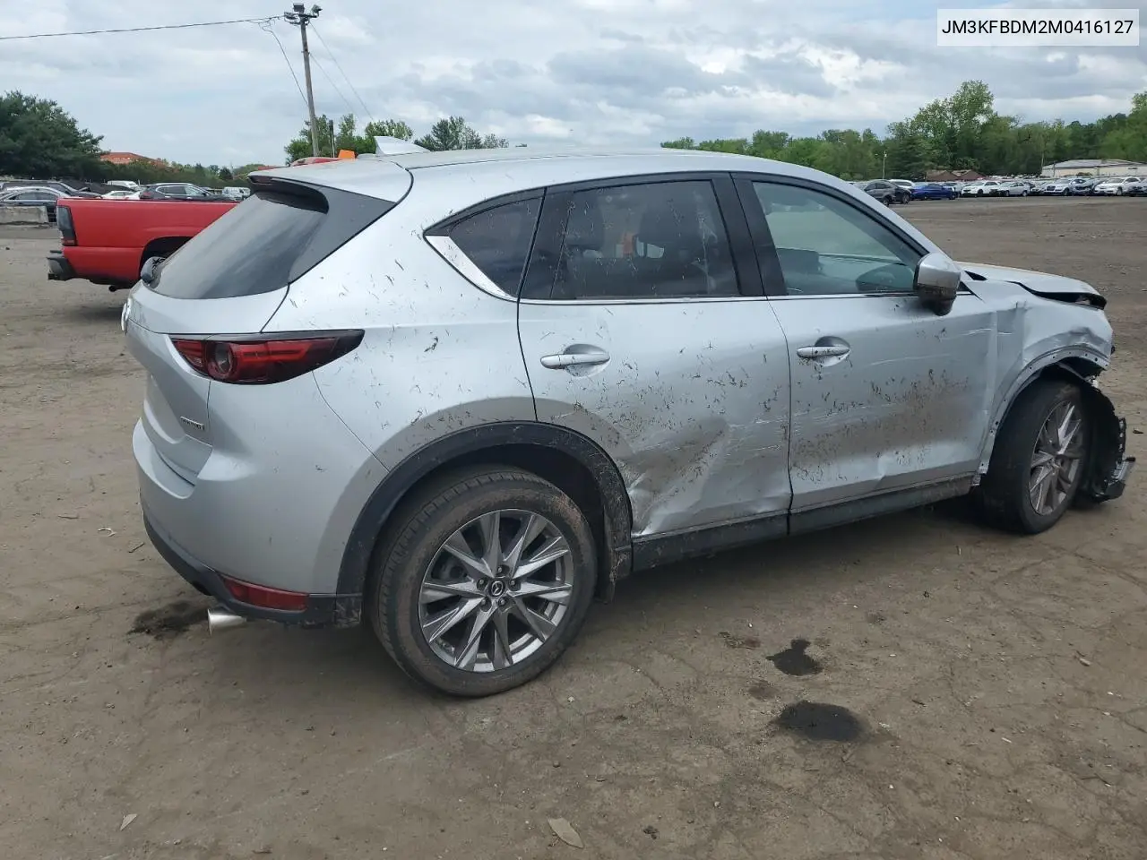 2021 Mazda Cx-5 Grand Touring VIN: JM3KFBDM2M0416127 Lot: 56765695