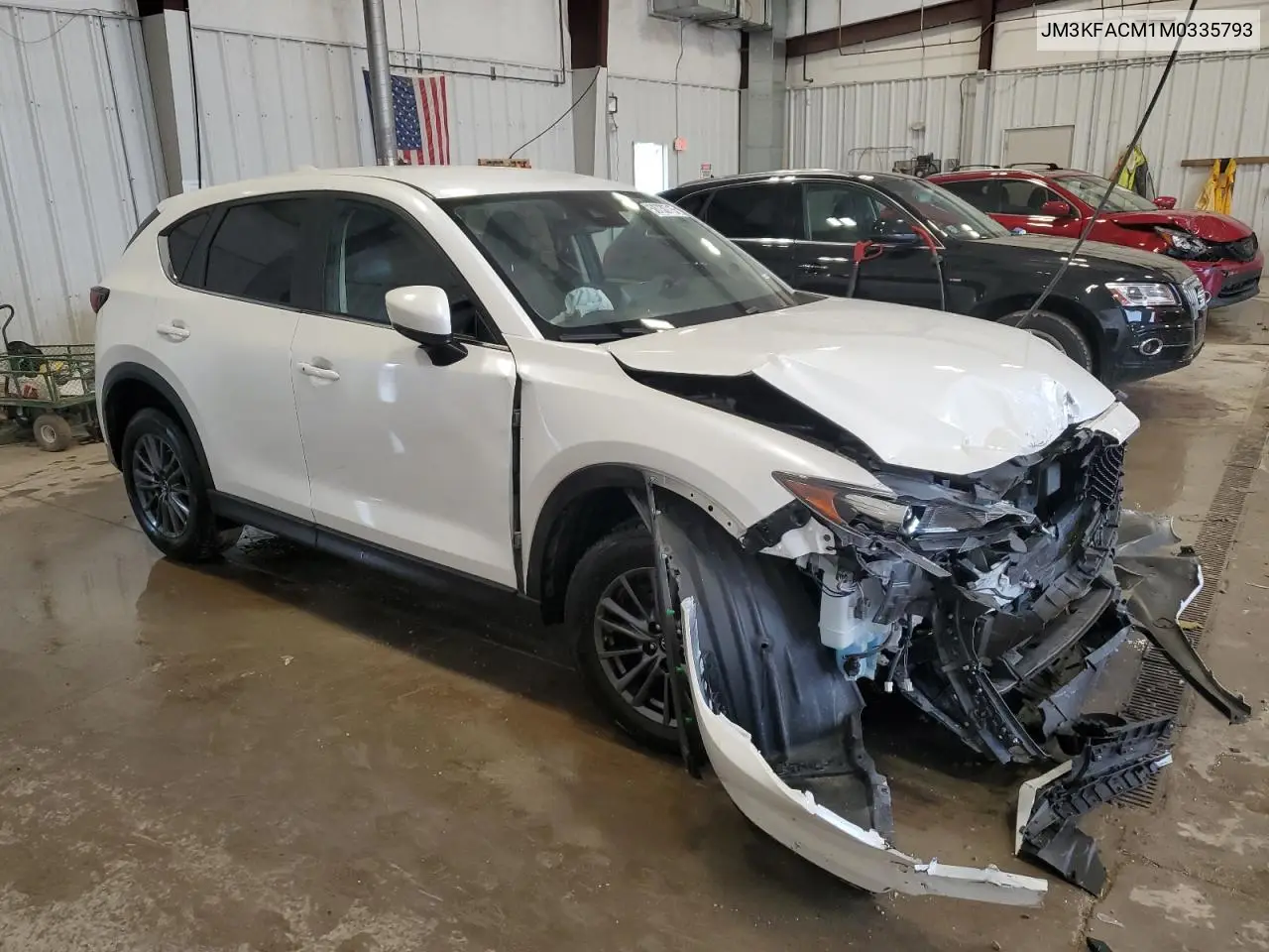 2021 Mazda Cx-5 Touring VIN: JM3KFACM1M0335793 Lot: 58730715