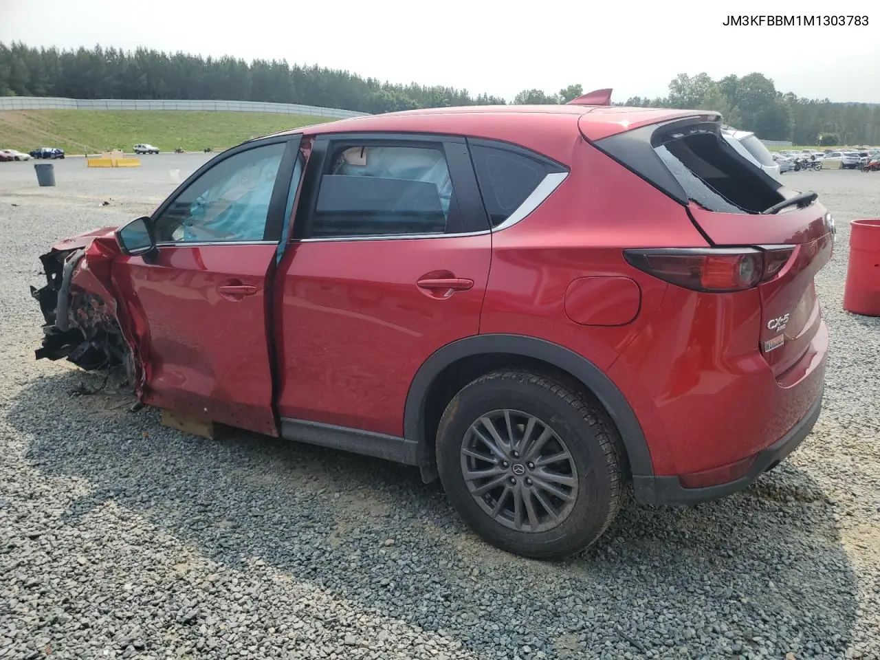 2021 Mazda Cx-5 Sport VIN: JM3KFBBM1M1303783 Lot: 59169105