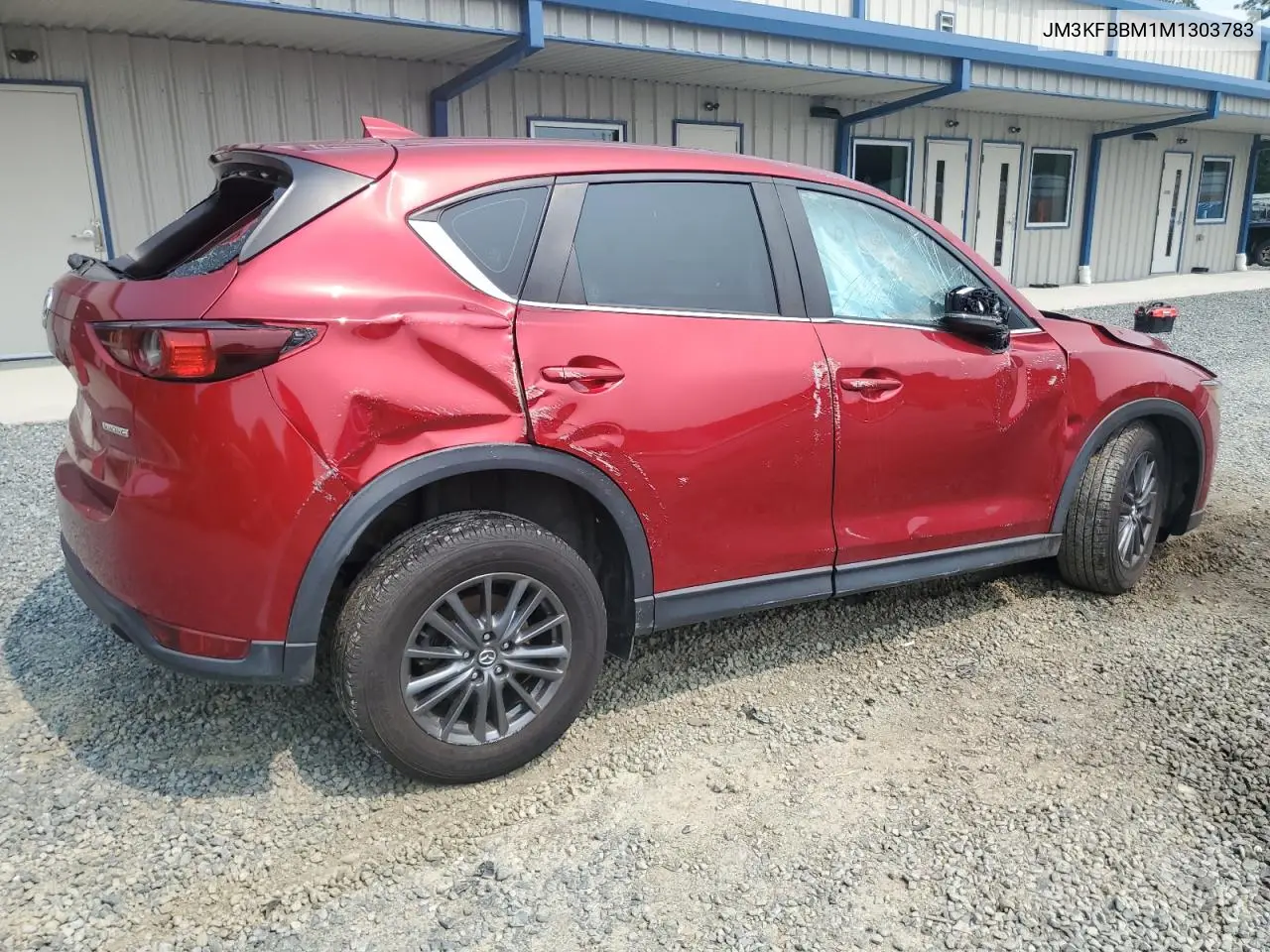 2021 Mazda Cx-5 Sport VIN: JM3KFBBM1M1303783 Lot: 59169105
