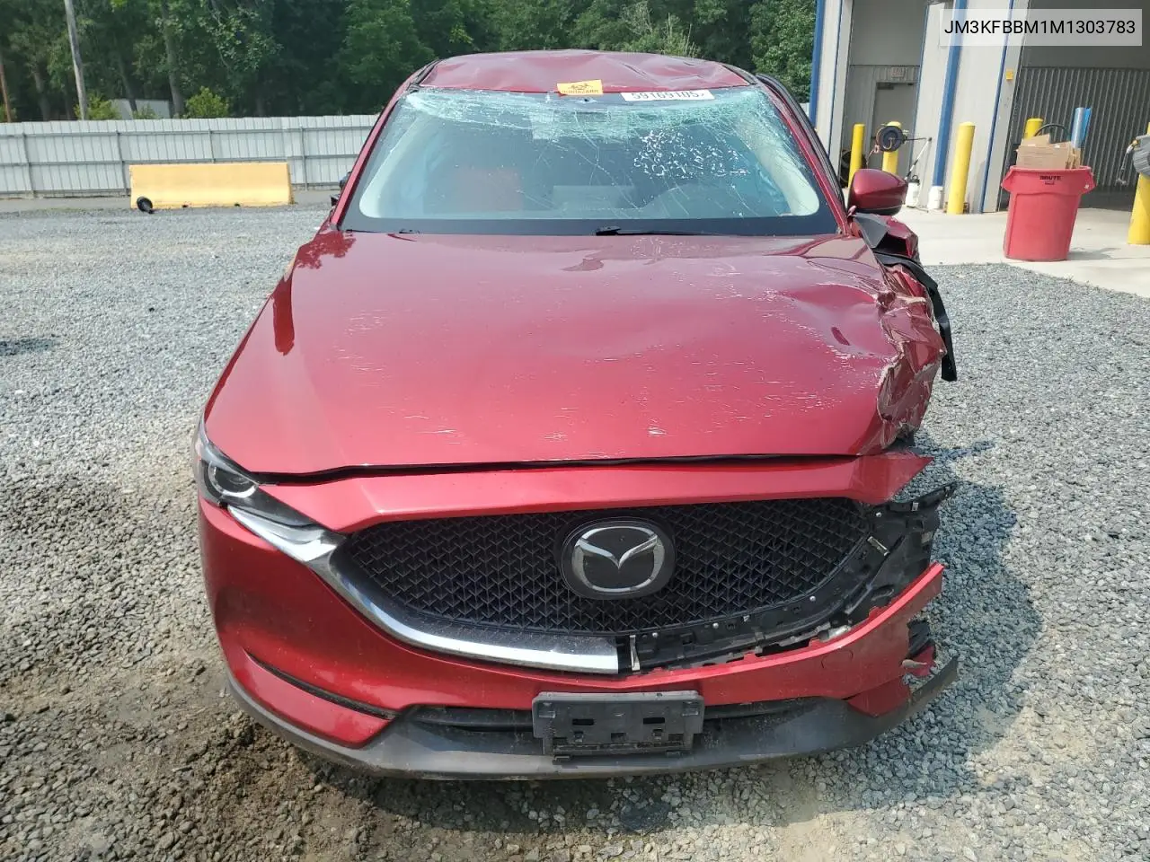 2021 Mazda Cx-5 Sport VIN: JM3KFBBM1M1303783 Lot: 59169105