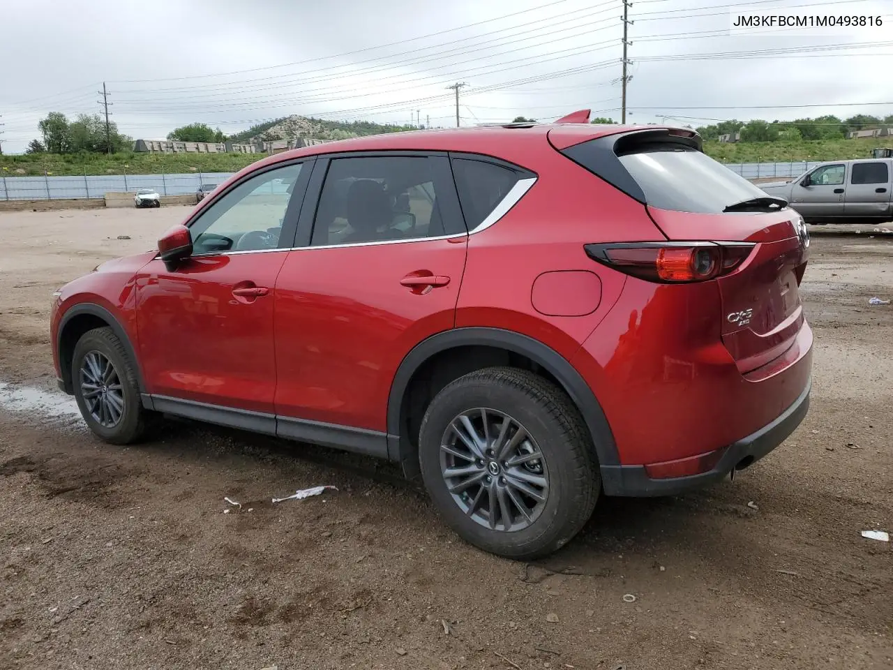 2021 Mazda Cx-5 Touring VIN: JM3KFBCM1M0493816 Lot: 59239785
