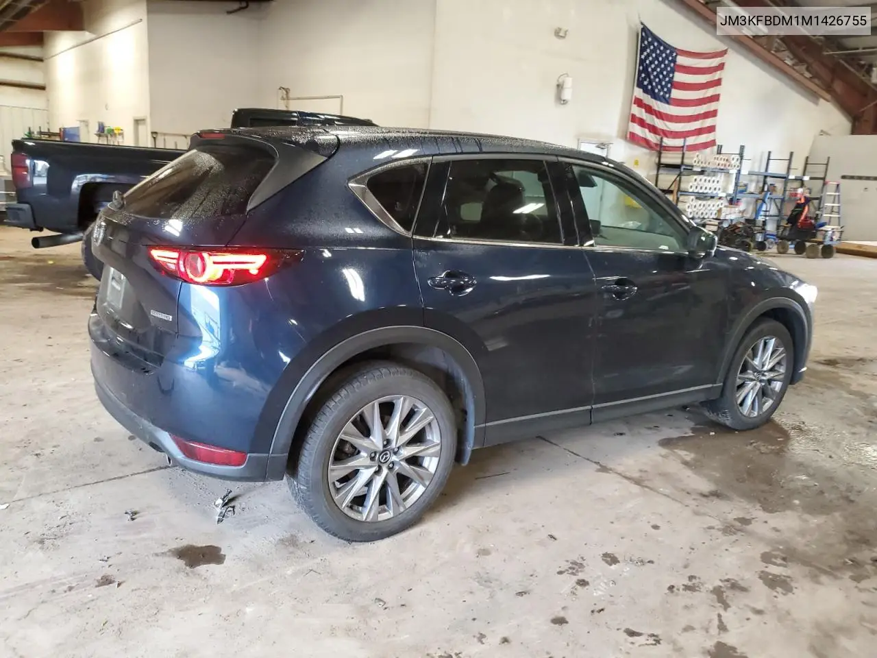 2021 Mazda Cx-5 Grand Touring VIN: JM3KFBDM1M1426755 Lot: 61681595