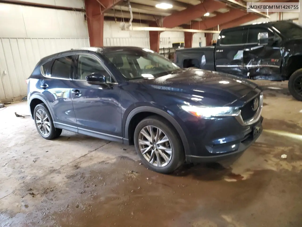 2021 Mazda Cx-5 Grand Touring VIN: JM3KFBDM1M1426755 Lot: 61681595