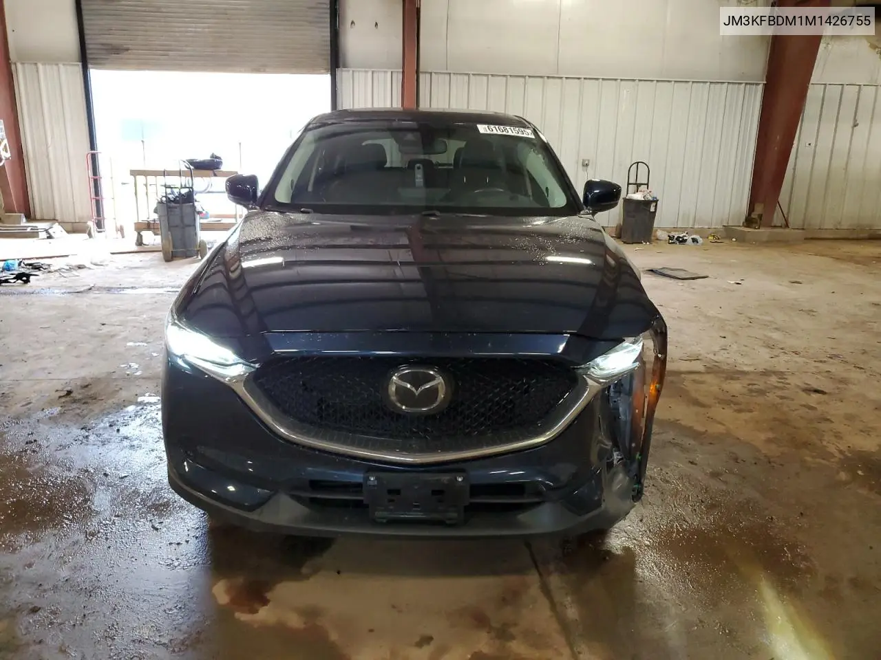 2021 Mazda Cx-5 Grand Touring VIN: JM3KFBDM1M1426755 Lot: 61681595