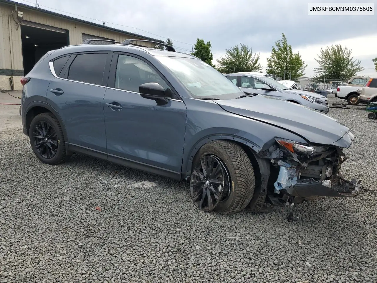 2021 Mazda Cx-5 Touring VIN: JM3KFBCM3M0375606 Lot: 62224735