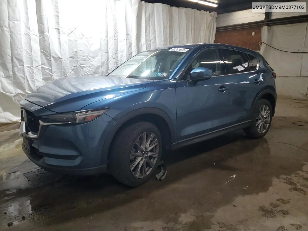 2021 Mazda Cx-5 Grand Touring VIN: JM3KFBDM9M0377102 Lot: 62341935