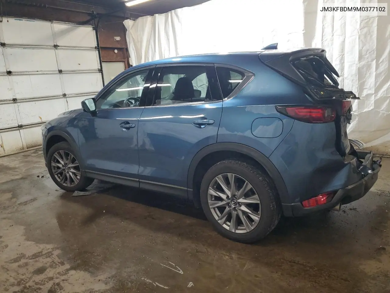 2021 Mazda Cx-5 Grand Touring VIN: JM3KFBDM9M0377102 Lot: 62341935