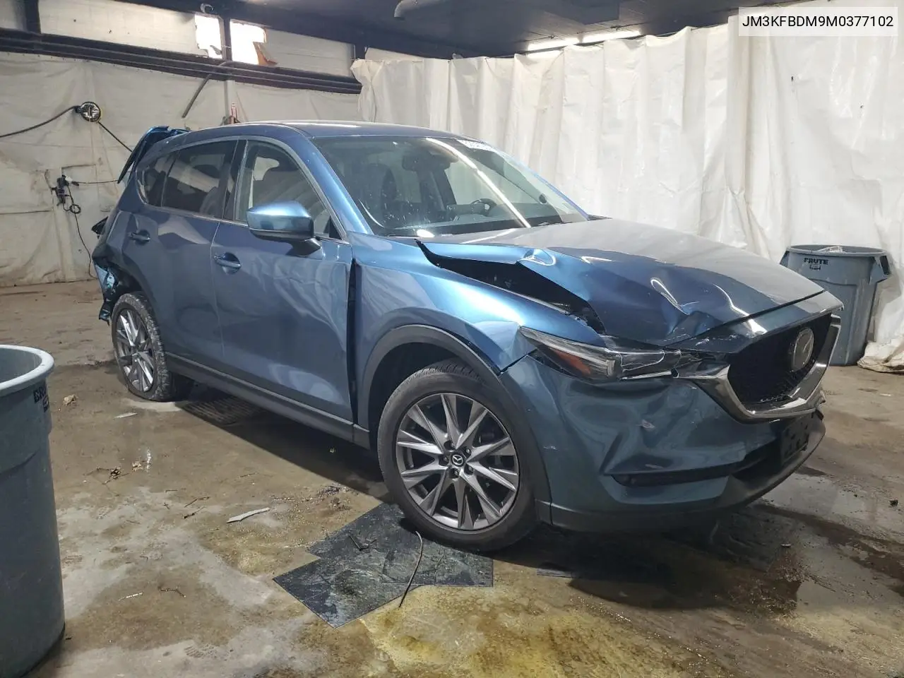2021 Mazda Cx-5 Grand Touring VIN: JM3KFBDM9M0377102 Lot: 62341935