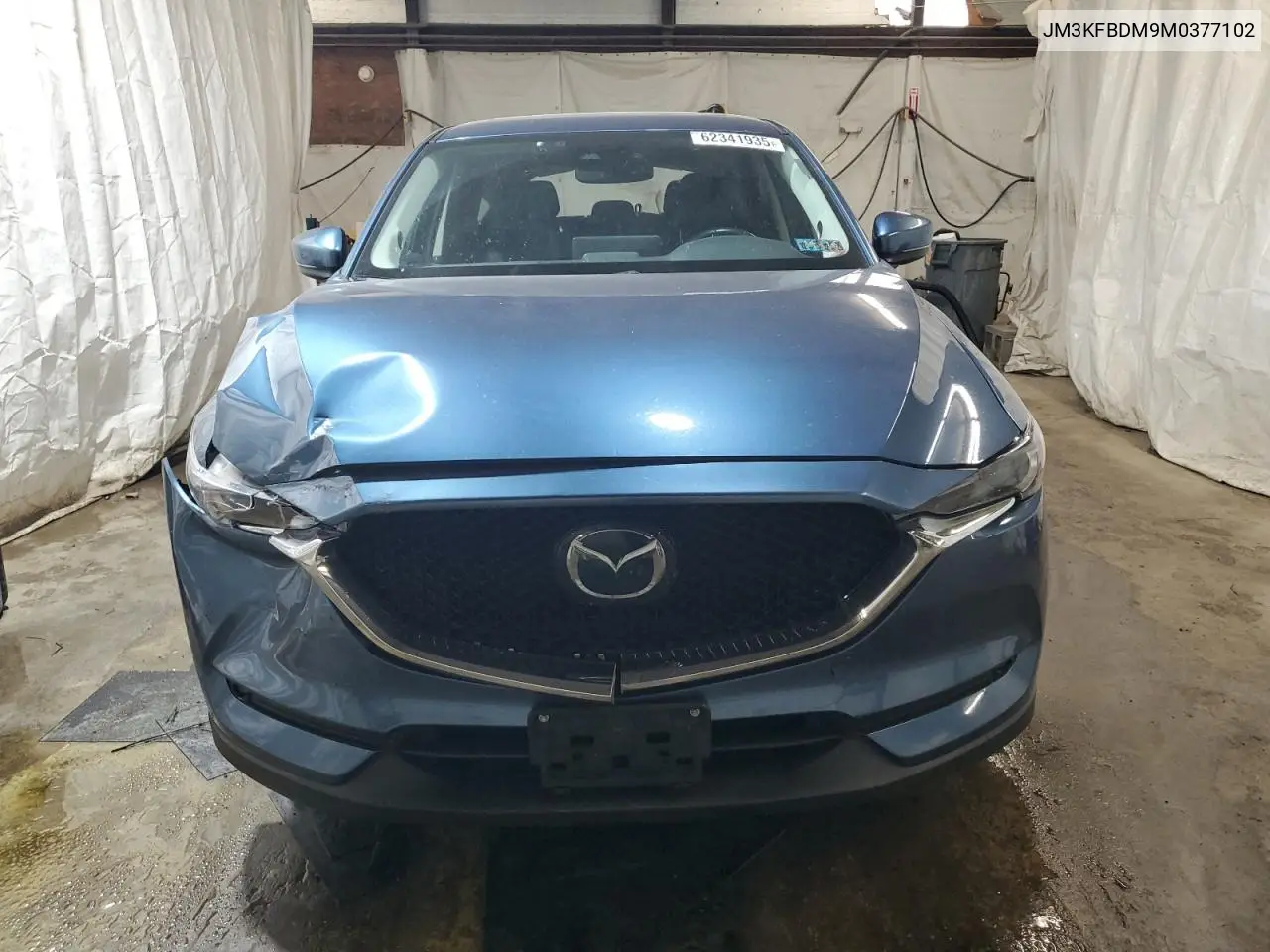 2021 Mazda Cx-5 Grand Touring VIN: JM3KFBDM9M0377102 Lot: 62341935