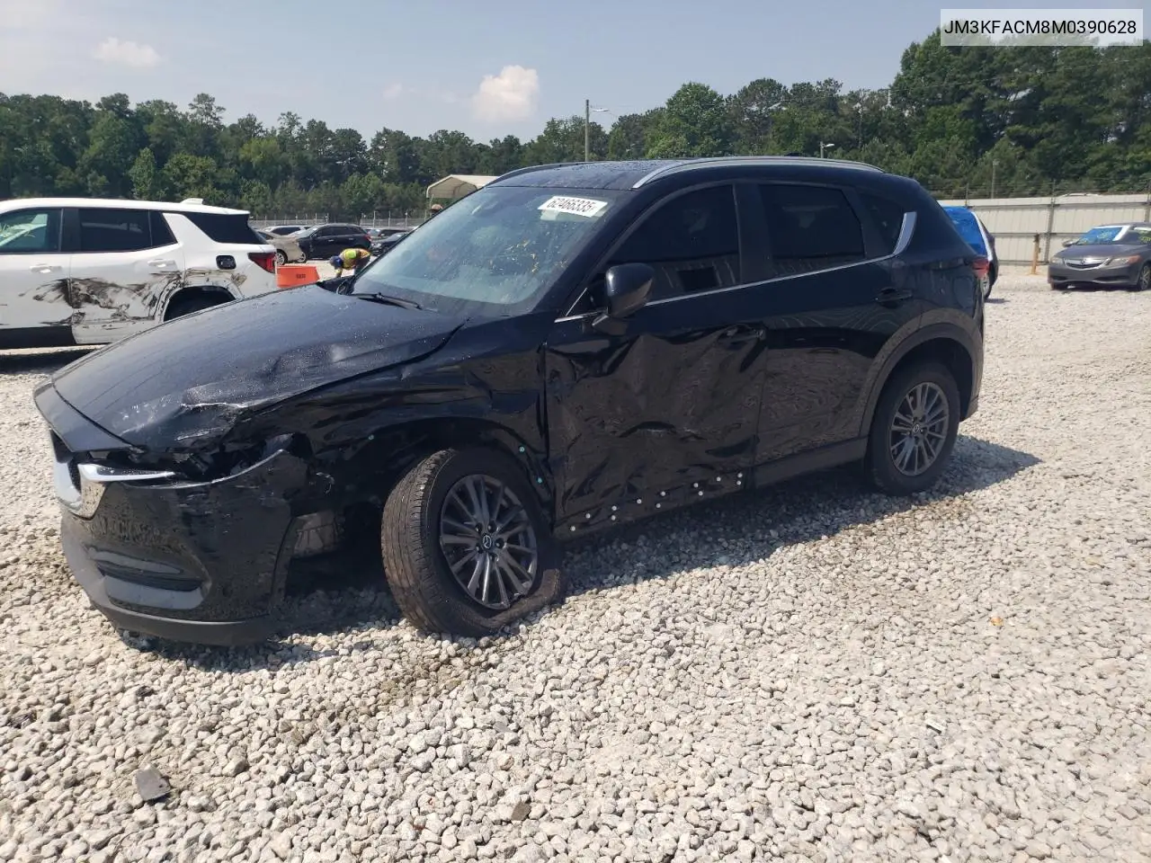 2021 Mazda Cx-5 Touring VIN: JM3KFACM8M0390628 Lot: 62466335