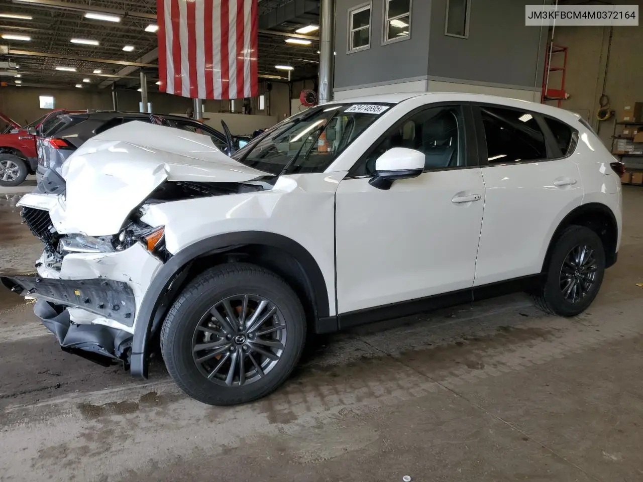 2021 Mazda Cx-5 Touring VIN: JM3KFBCM4M0372164 Lot: 62474695