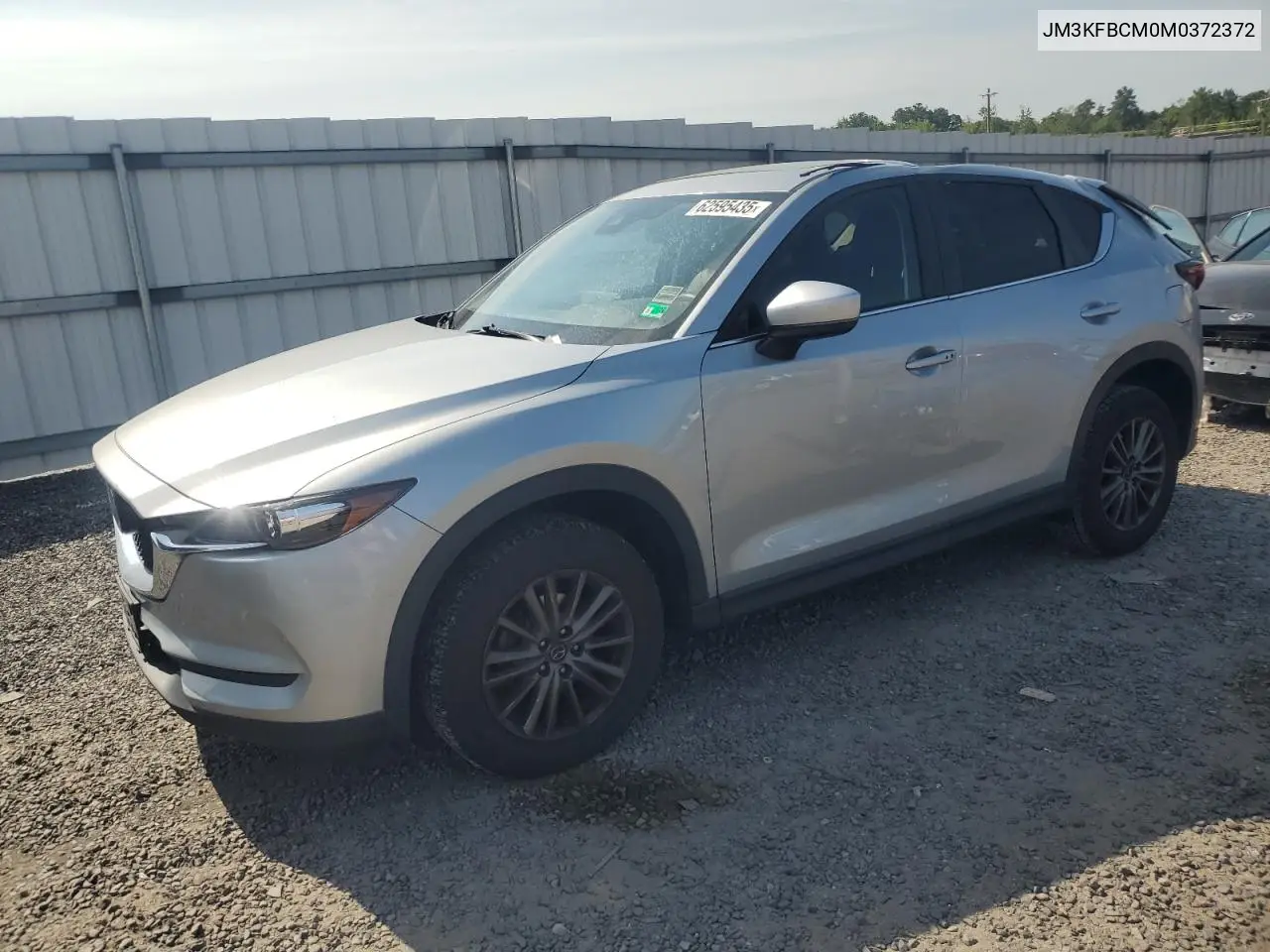 2021 Mazda Cx-5 Touring VIN: JM3KFBCM0M0372372 Lot: 62595435