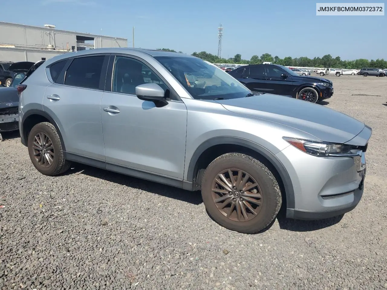 2021 Mazda Cx-5 Touring VIN: JM3KFBCM0M0372372 Lot: 62595435