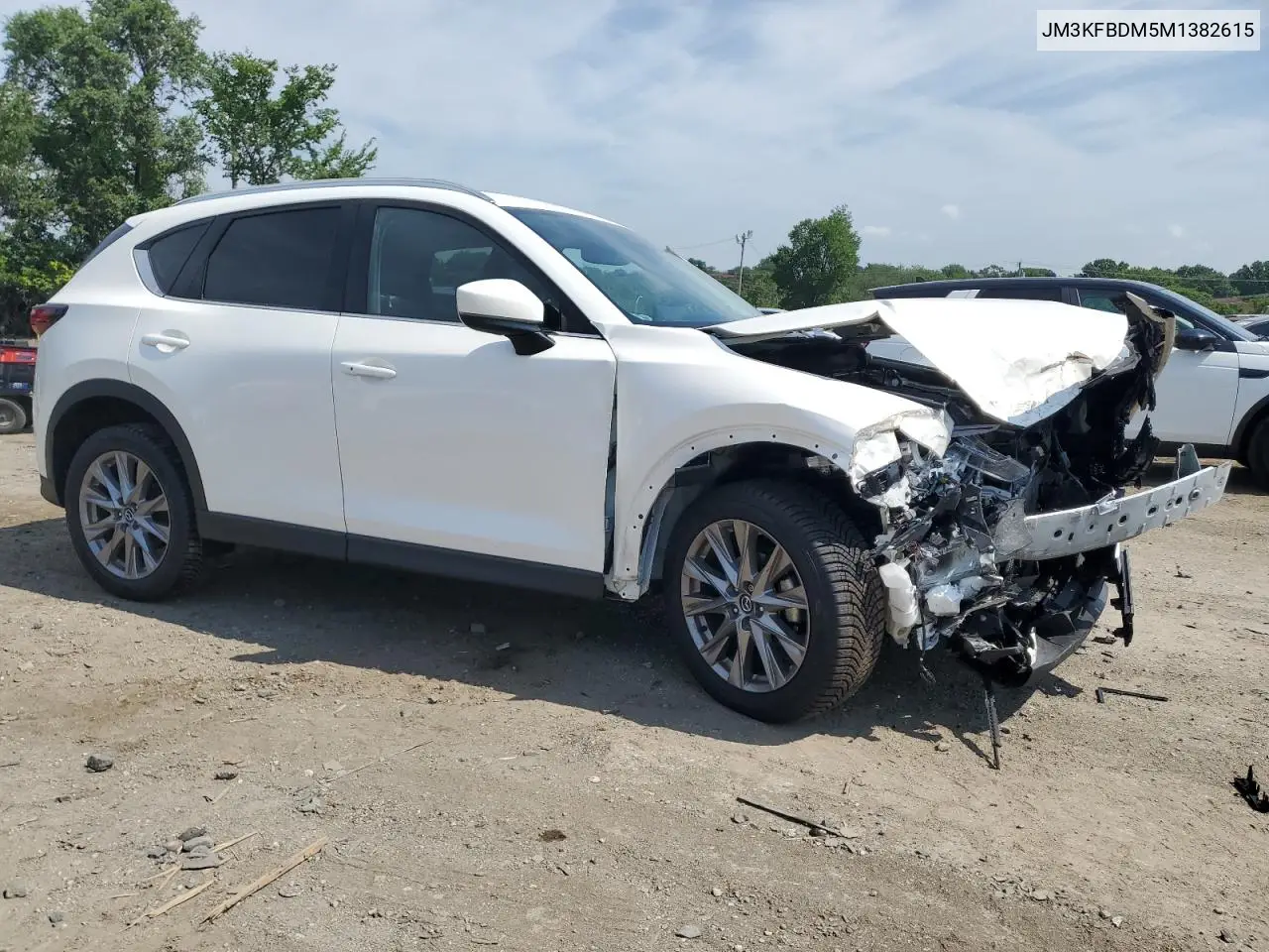 2021 Mazda Cx-5 Grand Touring VIN: JM3KFBDM5M1382615 Lot: 62629065