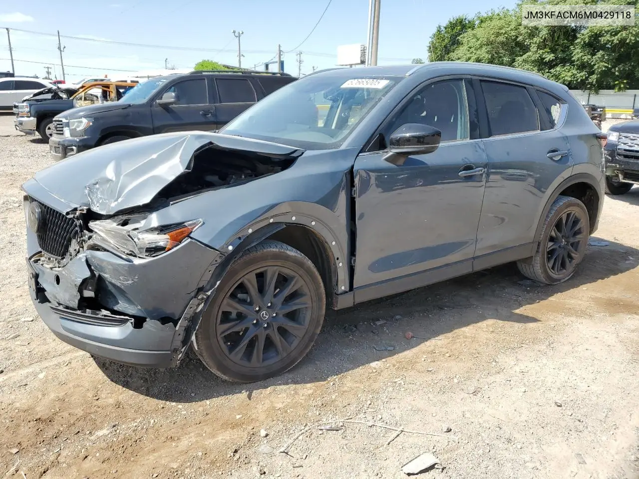 2021 Mazda Cx-5 Touring VIN: JM3KFACM6M0429118 Lot: 62665005
