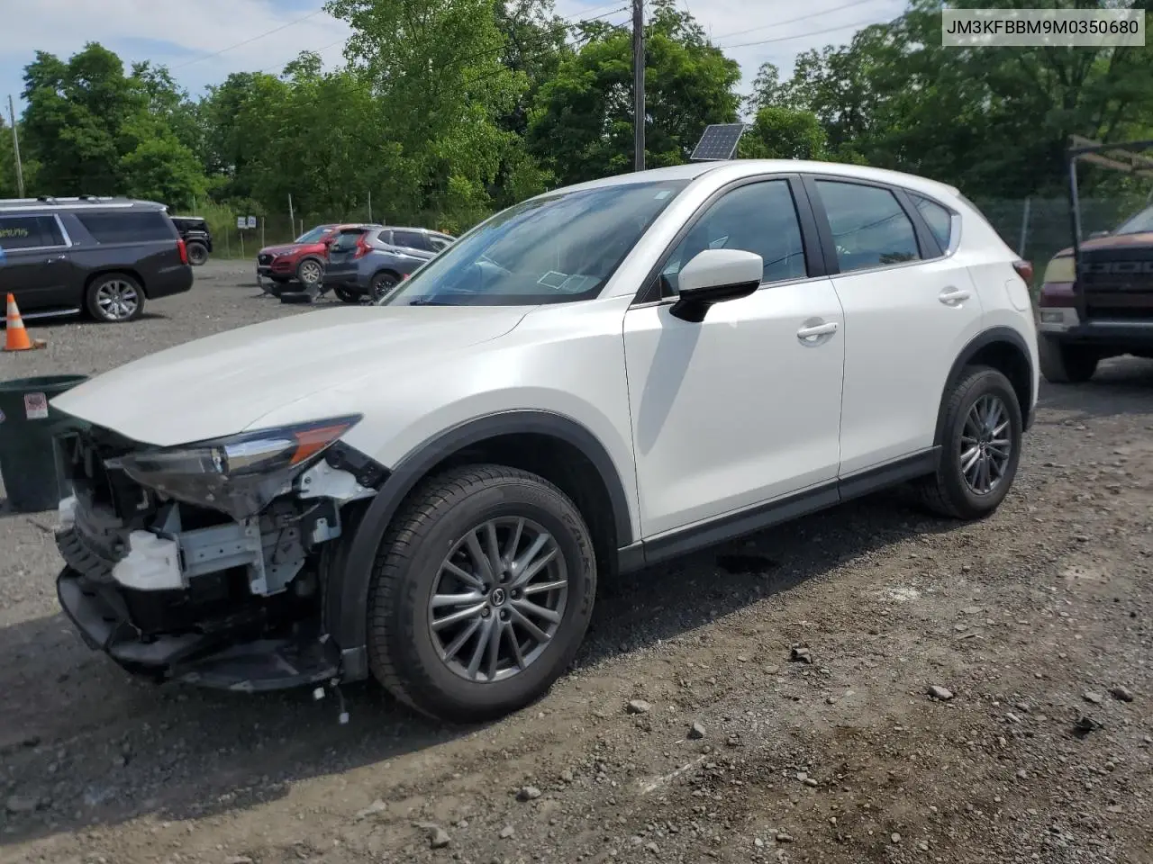 2021 Mazda Cx-5 Sport VIN: JM3KFBBM9M0350680 Lot: 62806695