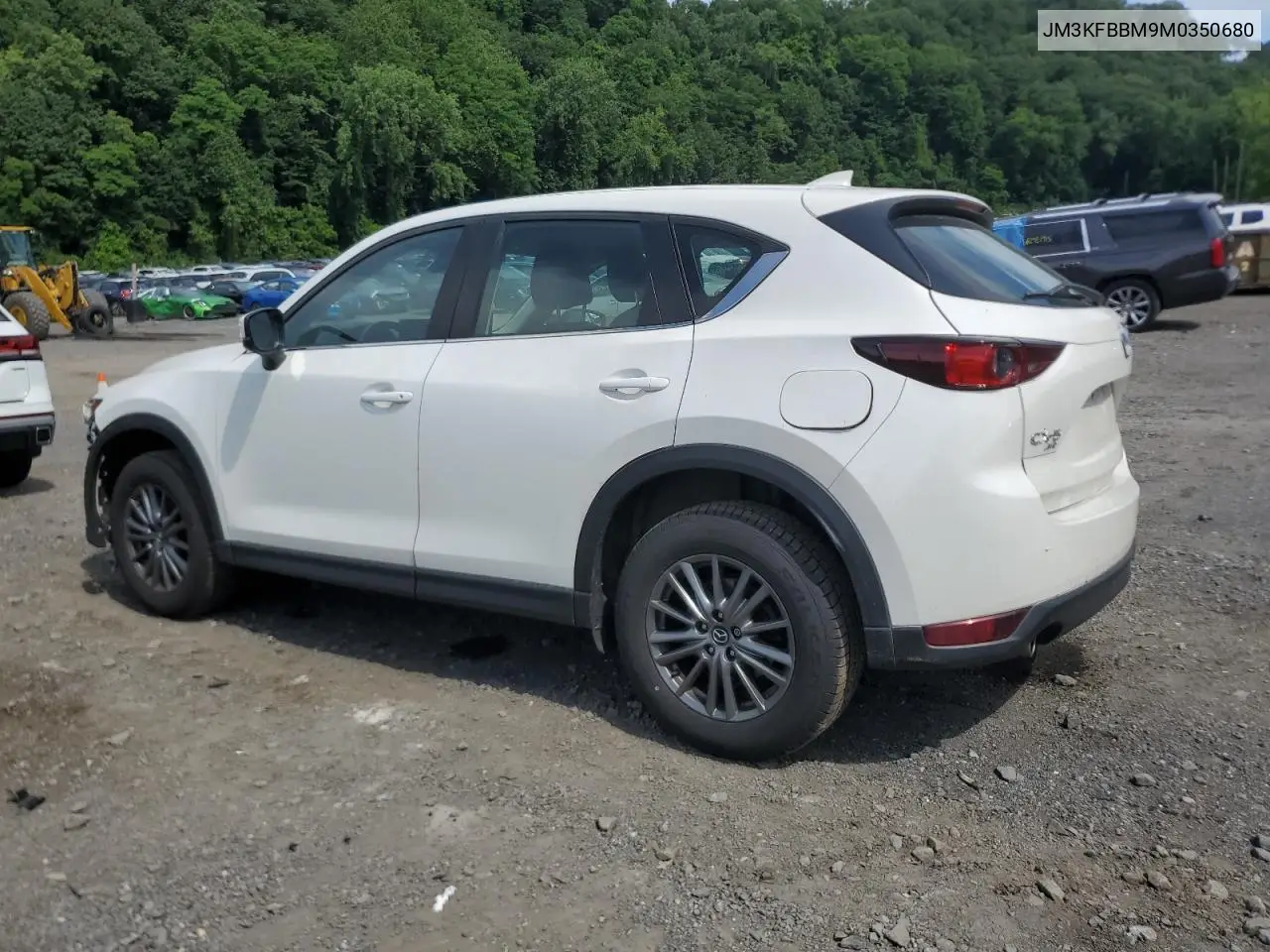 2021 Mazda Cx-5 Sport VIN: JM3KFBBM9M0350680 Lot: 62806695
