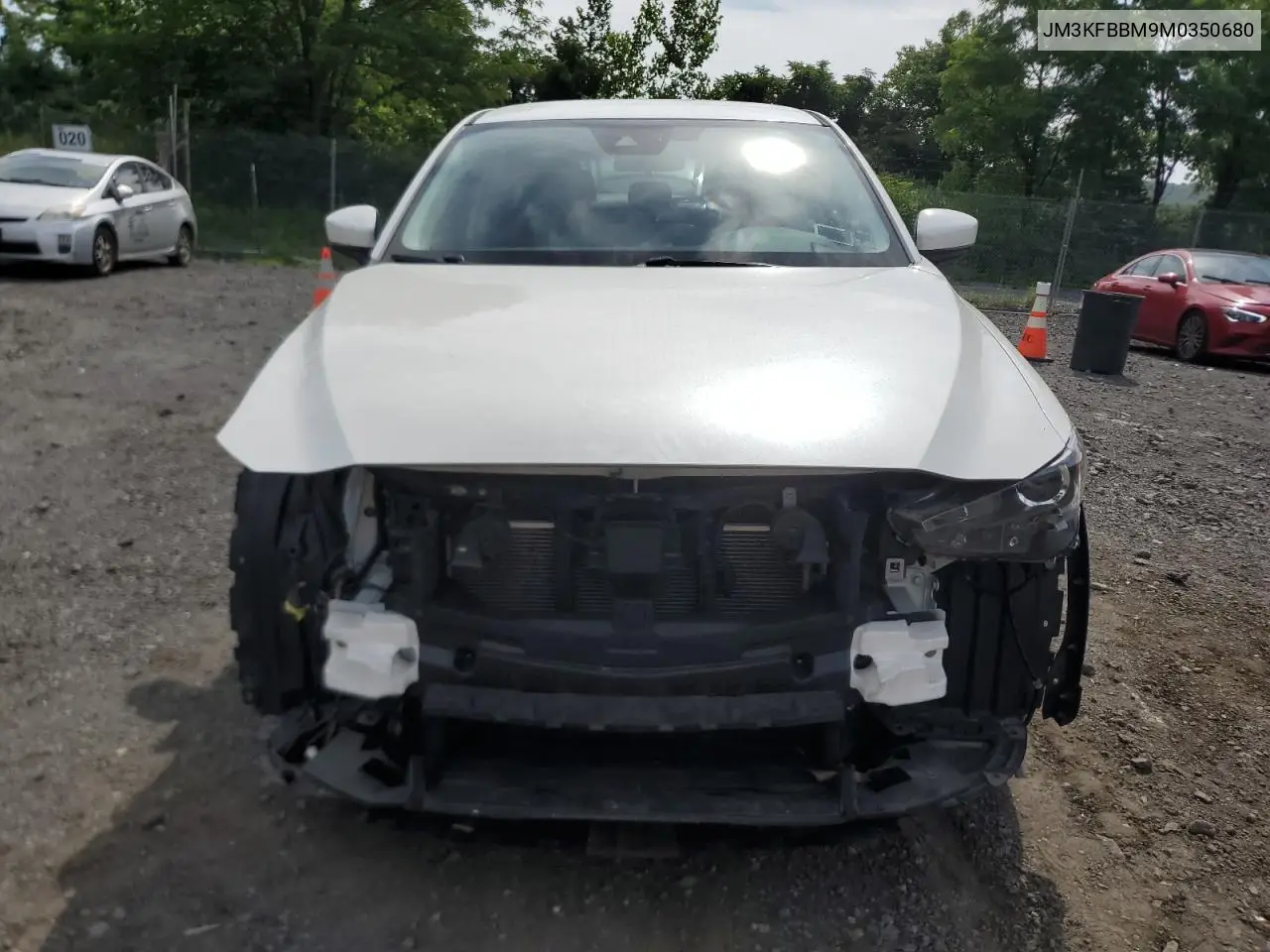 2021 Mazda Cx-5 Sport VIN: JM3KFBBM9M0350680 Lot: 62806695