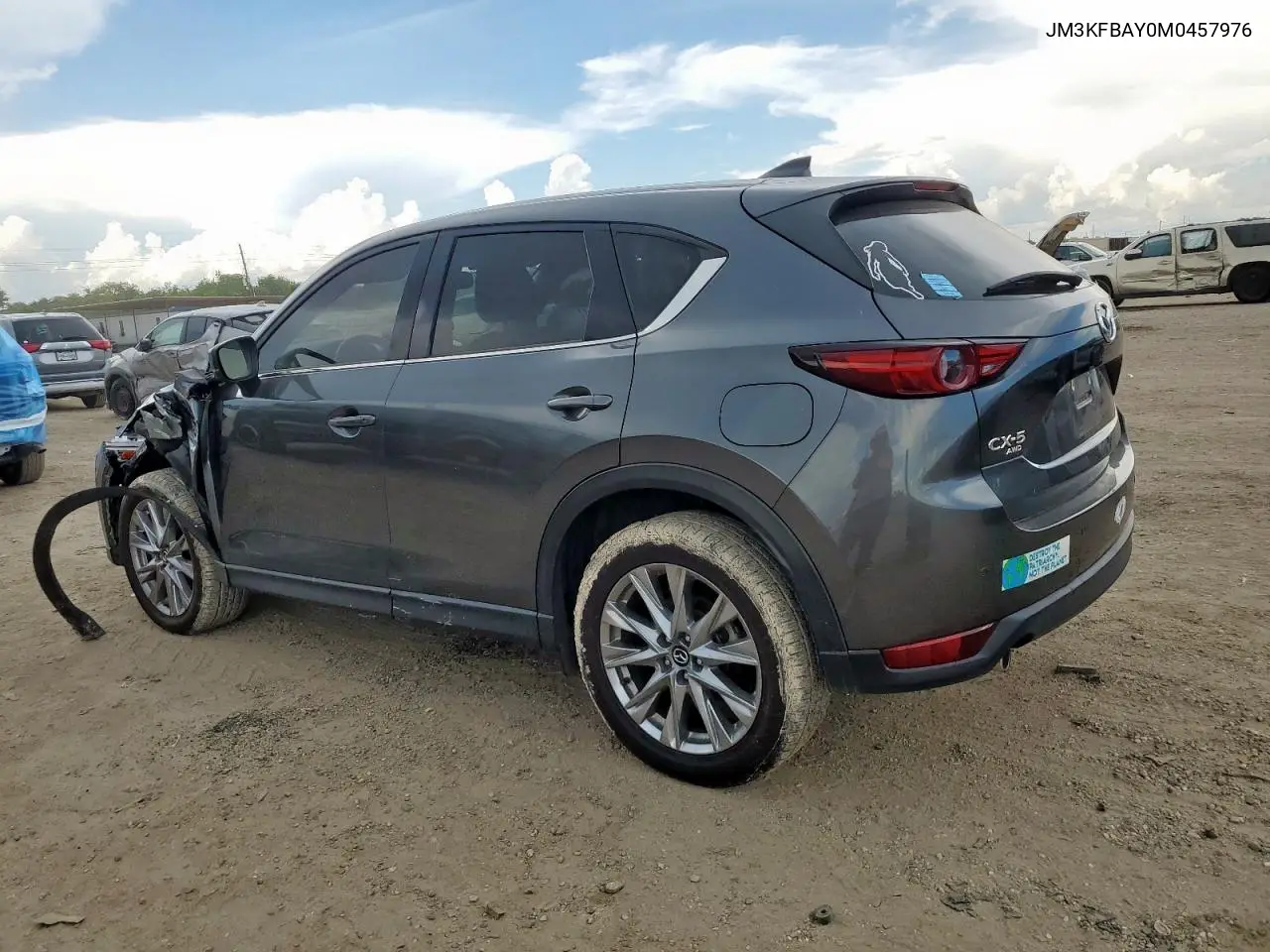 2021 Mazda Cx-5 Grand Touring Reserve VIN: JM3KFBAY0M0457976 Lot: 62820675