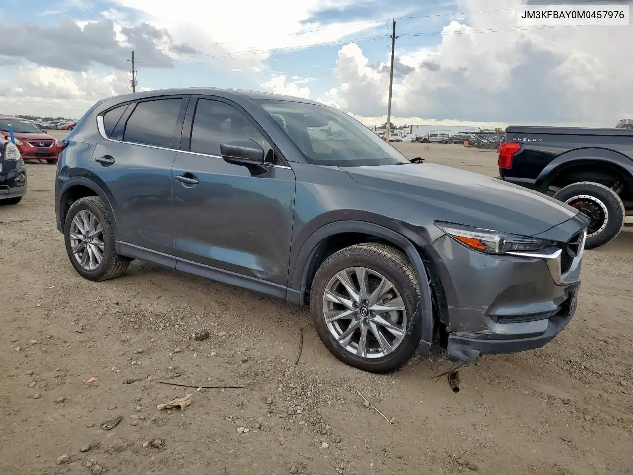 2021 Mazda Cx-5 Grand Touring Reserve VIN: JM3KFBAY0M0457976 Lot: 62820675