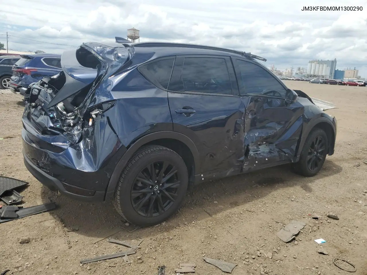 2021 Mazda Cx-5 Grand Touring VIN: JM3KFBDM0M1300290 Lot: 62900345