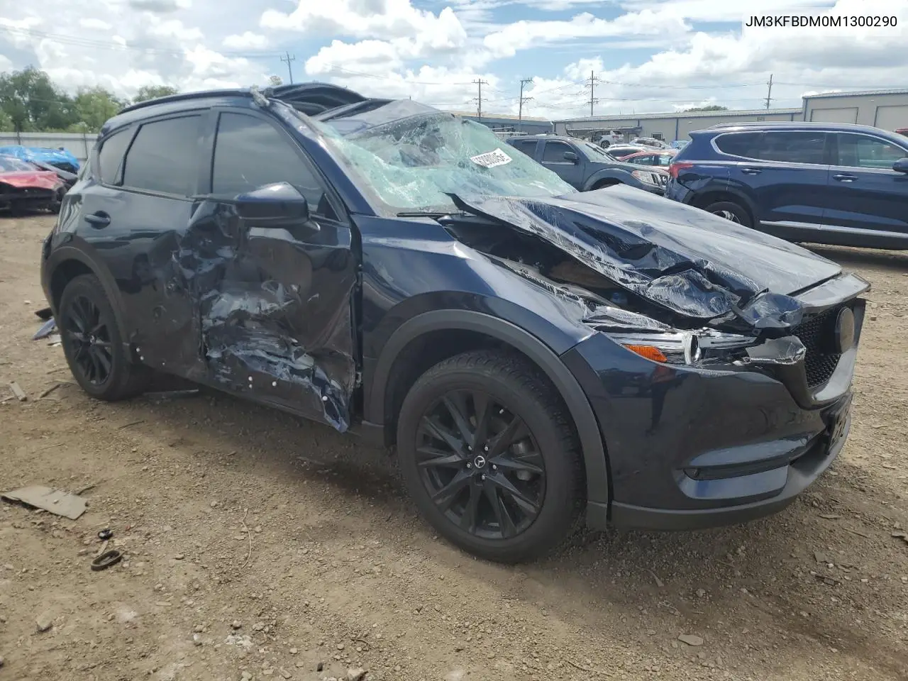 2021 Mazda Cx-5 Grand Touring VIN: JM3KFBDM0M1300290 Lot: 62900345