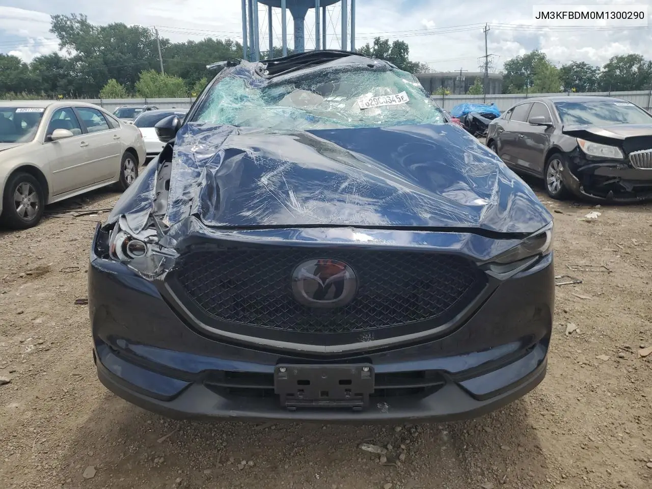 2021 Mazda Cx-5 Grand Touring VIN: JM3KFBDM0M1300290 Lot: 62900345
