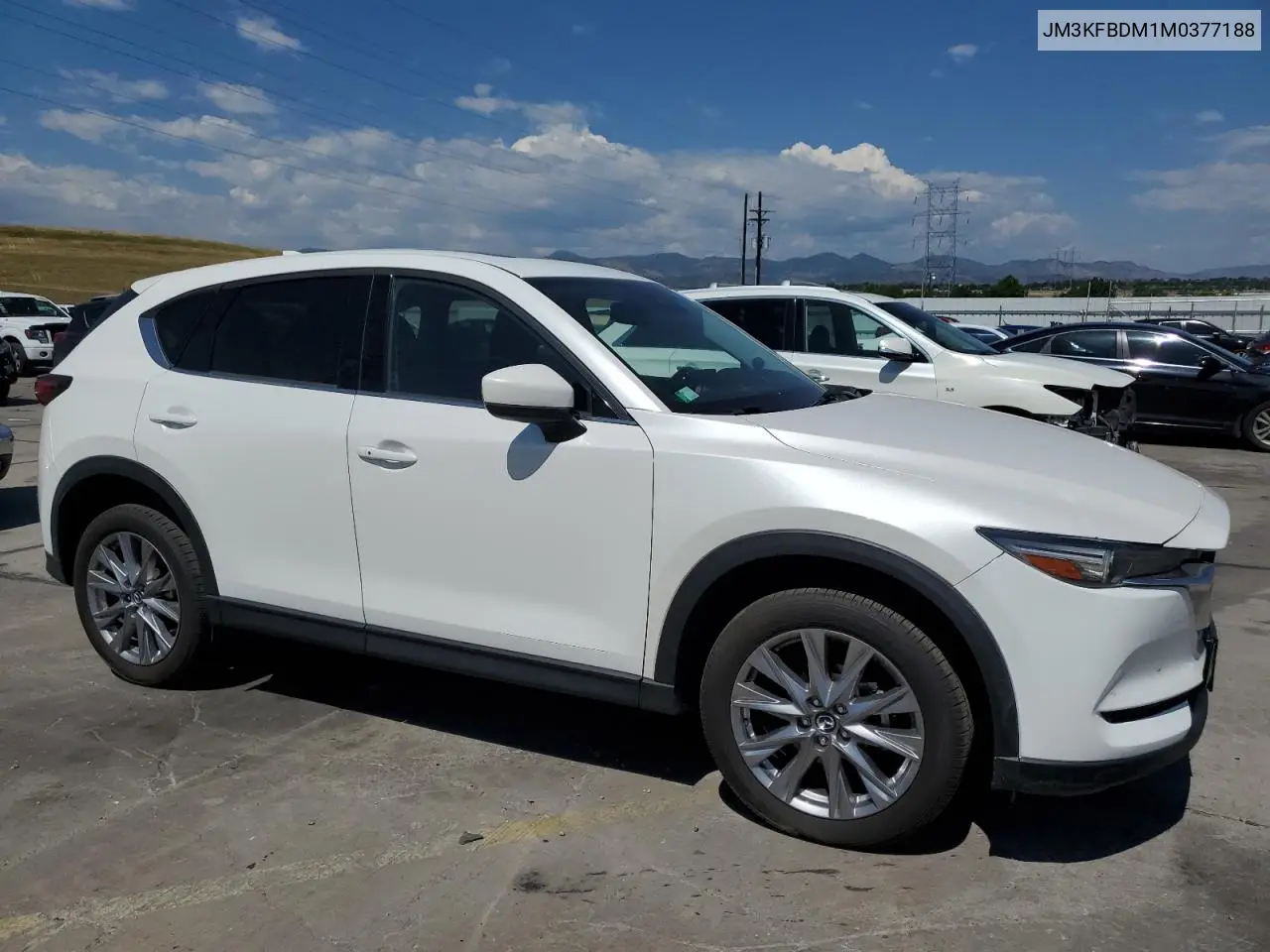 2021 Mazda Cx-5 Grand Touring VIN: JM3KFBDM1M0377188 Lot: 63609945