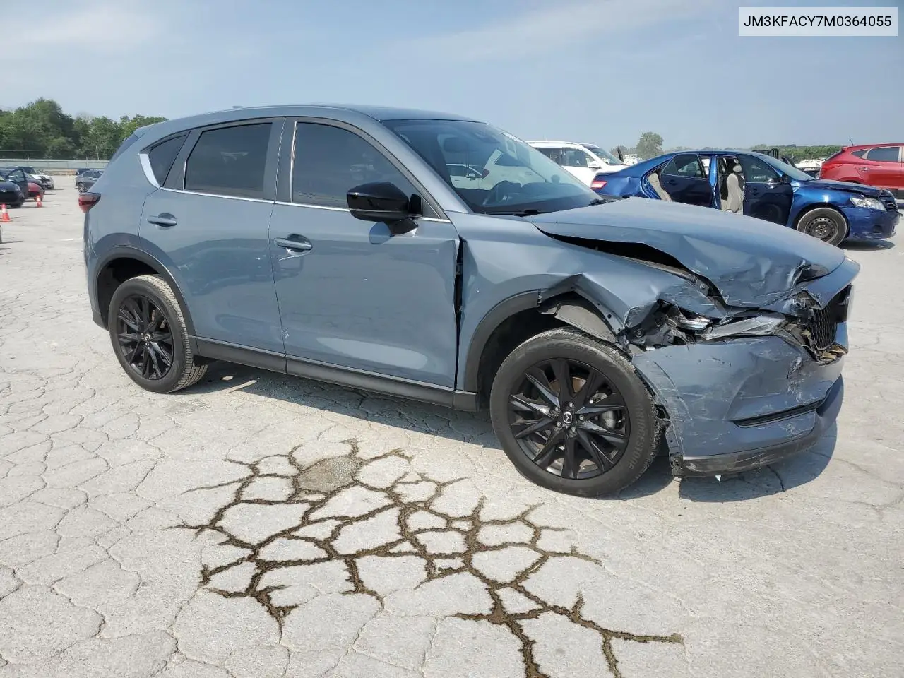 2021 Mazda Cx-5 Touring VIN: JM3KFACY7M0364055 Lot: 63820325