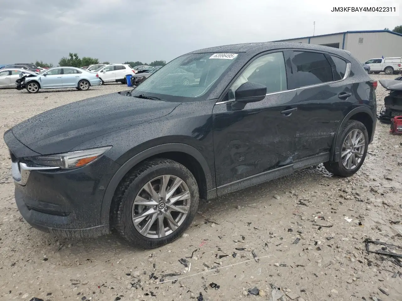 2021 Mazda Cx-5 Grand Touring Reserve VIN: JM3KFBAY4M0422311 Lot: 63996495