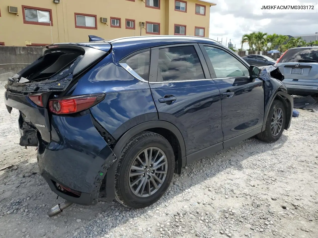 2021 Mazda Cx-5 Touring VIN: JM3KFACM7M0303172 Lot: 64425965