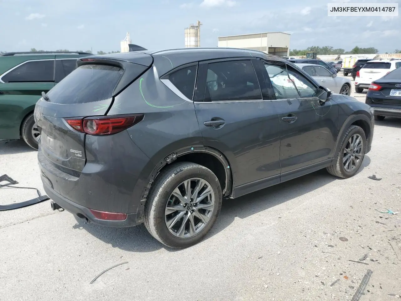2021 Mazda Cx-5 Signature VIN: JM3KFBEYXM0414787 Lot: 64575355